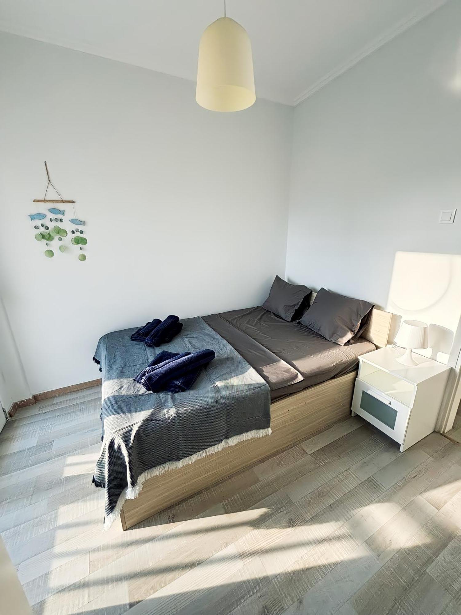 Nouri Schoene Wohnung In Direkter Strandnaehe, Schnelles Internet, Freies Parken, Nahe Flughafen Peraía Exteriör bild